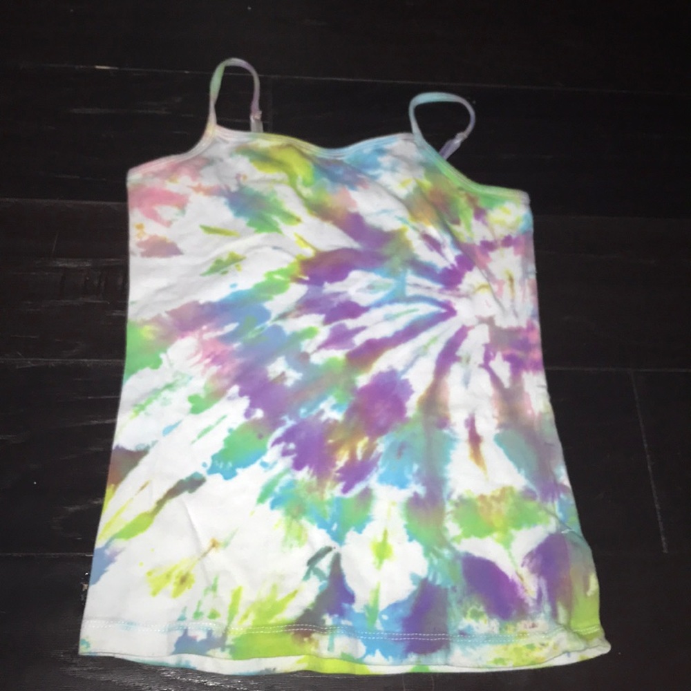 Tie-dye tank top
